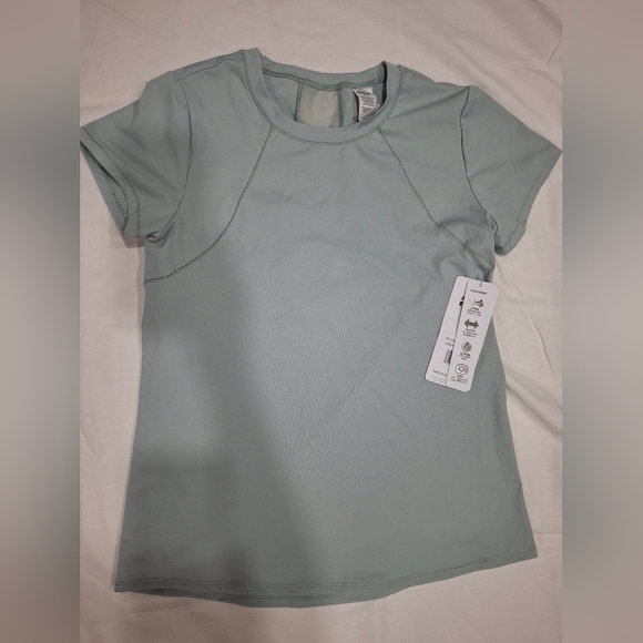 RBX Sky Blue Activewear Top - Picture 2 of 9